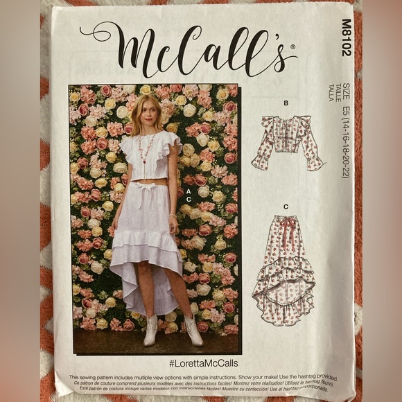McCall’s Sewing Pattern 8102 - Picture 2 of 3